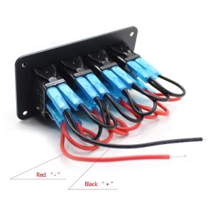 POWERTECH πάνελ σκαφών & οχημάτων PTL-019 με 4x διακόπτες, IP65 | Εργαλεία | elabstore.gr