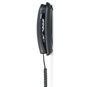 PHILIPS ενσύρματο τηλέφωνο TD2801B/00, επιτραπέζιο ή επιτοίχιο, μαύρο | Τηλεφωνία | elabstore.gr