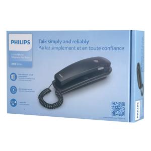 PHILIPS ενσύρματο τηλέφωνο TD2801B/00, επιτραπέζιο ή επιτοίχιο, μαύρο | eLabstore.gr PHILIPS ενσύρματο τηλέφωνο TD2801B/00, επιτραπέζιο ή επιτοίχιο, μαύρο | Τηλεφωνία | elabstore.gr