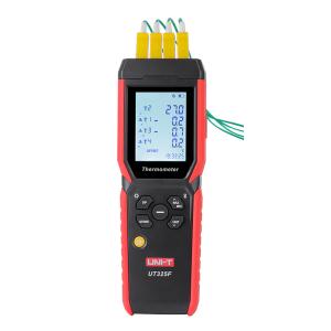 UNI-T ψηφιακό θερμόμετρο UT325F, 4 καναλιών θερμοστοιχείων, Bluetooth | Εργαλεία | elabstore.gr