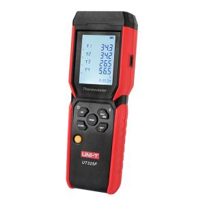 UNI-T ψηφιακό θερμόμετρο UT325F, 4 καναλιών θερμοστοιχείων, Bluetooth | Εργαλεία | elabstore.gr
