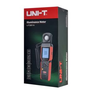 UNI-T ψηφιακό φωτόμετρο UT381A, εύρος μέτρησης έως 400000 Lux, Bluetooth | eLabstore.gr