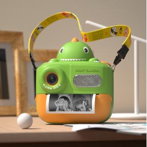 WOWKIDS παιδική φωτογραφική μηχανή K64 με εκτυπωτή, 26MP, 2", πράσινη | Παιχνίδια | elabstore.gr