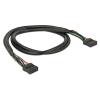 DELOCK καλώδιο USB 2.0 10-pin 2.54mm 82437, 480 Mbps, 50cm | Καλώδια - Αντάπτορες | elabstore.gr