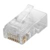 GOOBAY βύσμα RJ45 93828, CAT 6 UTP, διάφανο, 10τμχ | Καλώδια - Αντάπτορες | elabstore.gr
