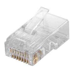 GOOBAY βύσμα RJ45 93828, CAT 6 UTP, διάφανο, 10τμχ | Καλώδια - Αντάπτορες | elabstore.gr