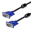 POWERTECH Καλώδιο VGA M-M CAB-G033, Full HD, 2x ferrites, 1.5m, μαύρο | Καλώδια - Αντάπτορες | elabstore.gr