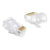 POWERTECH βύσμα RJ45 CAB-N352, Cat 6/6a UTP, διάφανο, 50τμχ | Καλώδια - Αντάπτορες | elabstore.gr
