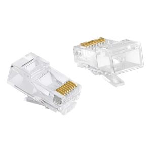 POWERTECH βύσμα RJ45 CAB-N352, Cat 6/6a UTP, διάφανο, 50τμχ | Καλώδια - Αντάπτορες | elabstore.gr
