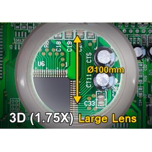 PROSKIT μεγεθυντικός φακός MA-1010U, κλιπ & βάση, LED, 3D 1.75x, λευκός | Εργαλεία | elabstore.gr