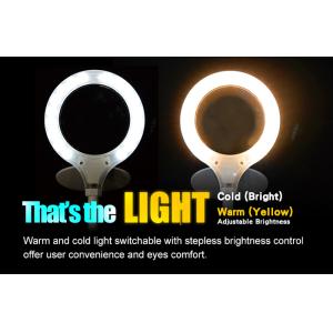 PROSKIT μεγεθυντικός φακός MA-1010U, κλιπ & βάση, LED, 3D 1.75x, λευκός | eLabstore.gr