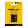 POWERTECH μπαταρία Zinc Carbon Super Heavy Duty PT-1220, 9V, 1τμχ | Μπαταρίες | elabstore.gr