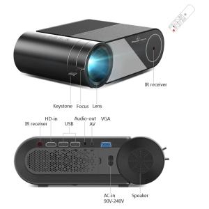 POWERTECH LED βιντεοπροβολέας PT-962, Wi-Fi Airplay, 1080p, HDMI, μαύρος | eLabstore.gr POWERTECH LED βιντεοπροβολέας PT-962, Wi-Fi Airplay, 1080p, HDMI, μαύρος | Εικόνα & Ήχος | elabstore.gr