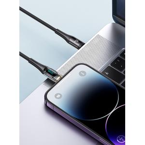 USAMS καλώδιο Lightning σε USB-C US-SJ588, 20W, 480Mbps, 1.2m, μαύρο | Καλώδια - Αντάπτορες | elabstore.gr