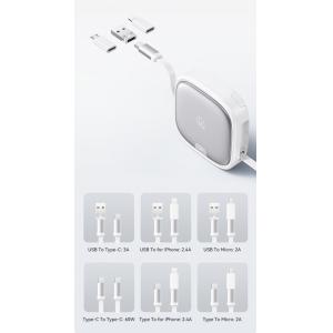 USAMS καλώδιο USB-C με 3x αντάπτορες & θήκη US-SJ650, 60W, 1m, μαύρο | eLabstore.gr USAMS καλώδιο USB-C με 3x αντάπτορες & θήκη US-SJ650, 60W, 1m, μαύρο | Καλώδια - Αντάπτορες | elabstore.gr