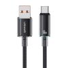 USAMS καλώδιο USB-C σε USB US-SJ658, 66W, 480Mbps, 1.2m, μαύρο | Καλώδια - Αντάπτορες | elabstore.gr