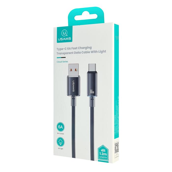 USAMS καλώδιο USB-C σε USB US-SJ658, 66W, 480Mbps, 1.2m, μαύρο | eLabstore.gr USAMS καλώδιο USB-C σε USB US-SJ658, 66W, 480Mbps, 1.2m, μαύρο | Καλώδια - Αντάπτορες | elabstore.gr