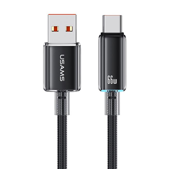 USAMS καλώδιο USB-C σε USB US-SJ658, 66W, 480Mbps, 1.2m, μαύρο | eLabstore.gr USAMS καλώδιο USB-C σε USB US-SJ658, 66W, 480Mbps, 1.2m, μαύρο | Καλώδια - Αντάπτορες | elabstore.gr