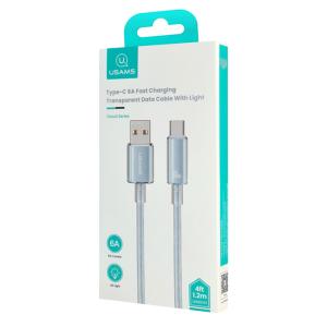 USAMS καλώδιο USB-C σε USB US-SJ658, 66W, 480Mbps, 1.2m, μπλε | Καλώδια - Αντάπτορες | elabstore.gr