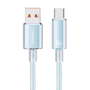 USAMS καλώδιο USB-C σε USB US-SJ658, 66W, 480Mbps, 1.2m, μπλε | Καλώδια - Αντάπτορες | elabstore.gr