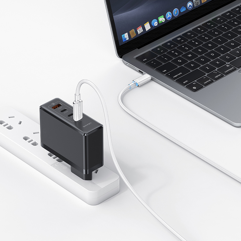 USAMS καλώδιο USB-C σε USB-C US-SJ660, 100W, 480Mbps, 1.2m, μαύρο | eLabstore.gr USAMS καλώδιο USB-C σε USB-C US-SJ660, 100W, 480Mbps, 1.2m, μαύρο | Καλώδια - Αντάπτορες | elabstore.gr