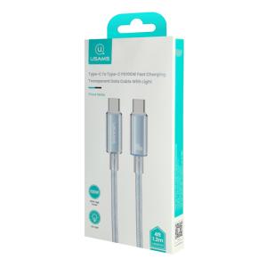 USAMS καλώδιο USB-C σε USB-C US-SJ660, 100W, 480Mbps, 1.2m, μπλε | eLabstore.gr USAMS καλώδιο USB-C σε USB-C US-SJ660, 100W, 480Mbps, 1.2m, μπλε | Καλώδια - Αντάπτορες | elabstore.gr