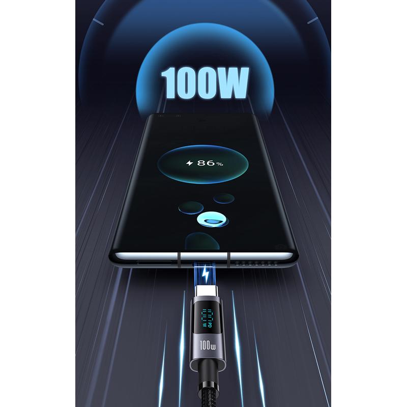 USAMS καλώδιο USB-C σε USB-C US-SJ671, 100W, 480Mbps, 1.2m, μαύρο | eLabstore.gr USAMS καλώδιο USB-C σε USB-C US-SJ671, 100W, 480Mbps, 1.2m, μαύρο | Καλώδια - Αντάπτορες | elabstore.gr