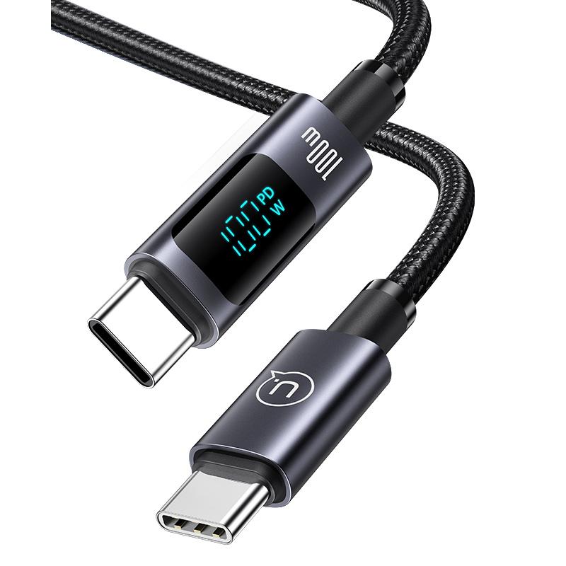 USAMS καλώδιο USB-C σε USB-C US-SJ671, 100W, 480Mbps, 1.2m, μαύρο | eLabstore.gr USAMS καλώδιο USB-C σε USB-C US-SJ671, 100W, 480Mbps, 1.2m, μαύρο | Καλώδια - Αντάπτορες | elabstore.gr