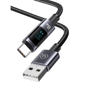 USAMS καλώδιο USB-C σε USB US-SJ673, 66W, 480Mbps, 1.2m, μαύρο | Καλώδια - Αντάπτορες | elabstore.gr