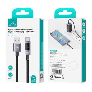 USAMS καλώδιο USB-C σε USB US-SJ673, 66W, 480Mbps, 1.2m, μαύρο | eLabstore.gr USAMS καλώδιο USB-C σε USB US-SJ673, 66W, 480Mbps, 1.2m, μαύρο | Καλώδια - Αντάπτορες | elabstore.gr