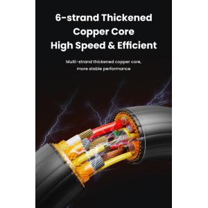 USAMS καλώδιο Lightning σε USB-C US-SJ685, 30W, 480Mbps, 1.2m, μαύρο | eLabstore.gr USAMS καλώδιο Lightning σε USB-C US-SJ685, 30W, 480Mbps, 1.2m, μαύρο | Καλώδια - Αντάπτορες | elabstore.gr