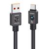 USAMS καλώδιο USB-C σε USB US-SJ686, 66W, 480Mbps, 1.2m, μαύρο | Καλώδια - Αντάπτορες | elabstore.gr