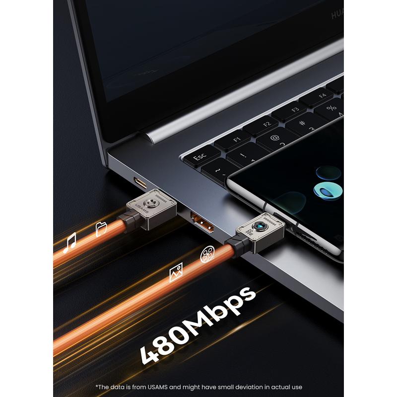 USAMS καλώδιο USB-C σε USB US-SJ686, 66W, 480Mbps, 1.2m, μαύρο | eLabstore.gr USAMS καλώδιο USB-C σε USB US-SJ686, 66W, 480Mbps, 1.2m, μαύρο | Καλώδια - Αντάπτορες | elabstore.gr