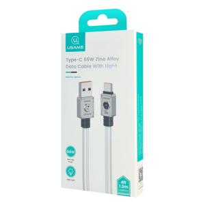 USAMS καλώδιο USB-C σε USB US-SJ686, 66W, 480Mbps, 1.2m, λευκό | eLabstore.gr