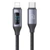USAMS καλώδιο Lightning σε USB-C US-SJ687, 30W, 480Mbps, 1.2m, μαύρο | eLabstore.gr USAMS καλώδιο Lightning σε USB-C US-SJ687, 30W, 480Mbps, 1.2m, μαύρο | Καλώδια - Αντάπτορες | elabstore.gr