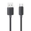 USAMS καλώδιο USB-C σε USB US-SJ688, 15W, 480Mbps, 1m, μαύρο | Καλώδια - Αντάπτορες | elabstore.gr