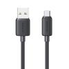 USAMS καλώδιο micro USB σε USB US-SJ690, 10W, 480Mbps, 1m, μαύρο | Καλώδια - Αντάπτορες | elabstore.gr
