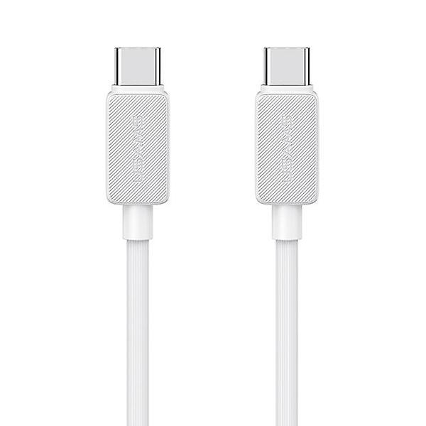 USAMS καλώδιο USB-C σε USB-C US-SJ691, 60W, 480Mbps, 1m, λευκό | eLabstore.gr USAMS καλώδιο USB-C σε USB-C US-SJ691, 60W, 480Mbps, 1m, λευκό | Καλώδια - Αντάπτορες | elabstore.gr
