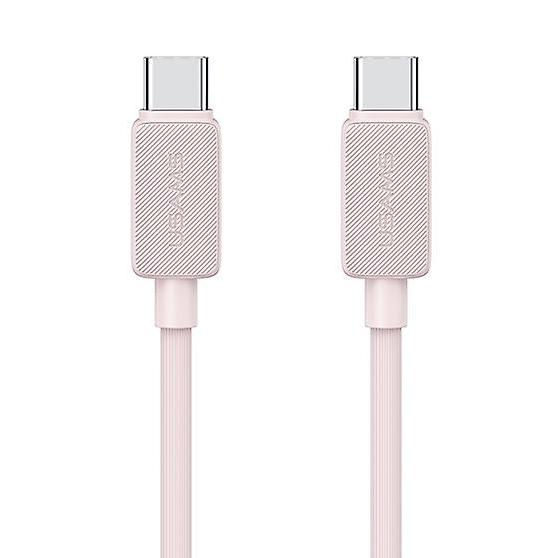 USAMS καλώδιο USB-C σε USB-C US-SJ691, 60W, 480Mbps, 1m, ροζ | eLabstore.gr USAMS καλώδιο USB-C σε USB-C US-SJ691, 60W, 480Mbps, 1m, ροζ | Καλώδια - Αντάπτορες | elabstore.gr