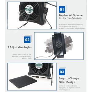 PROSKIT σταθμός απορρόφησης καπνού SS-595B με φίλτρο άνθρακα, 8~23W | Εργαλεία | elabstore.gr