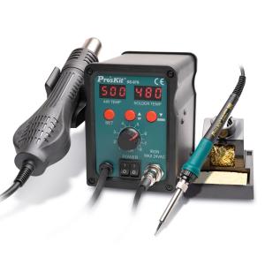 PROSKIT σταθμός συγκόλλησης SS-979B, κολλητήρι/air gun, 760W, 200-480 °C | Εργαλεία | elabstore.gr