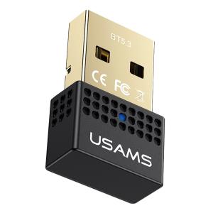 USAMS USB αντάπτορας Bluetooth 5.3 US-ZB285, μαύρος | Δικτυακά | elabstore.gr
