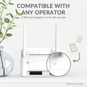 STRONG router 4GROUTER350, 4G LTE 150Mbps, WiFi 300Mbps, LAN 100Mbps | Δικτυακά | elabstore.gr