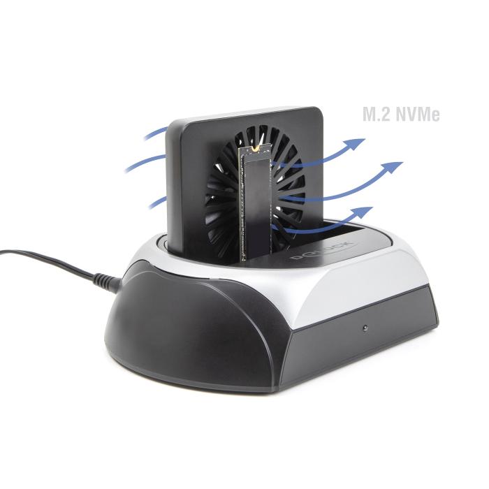 DELOCK docking station 64280 για M.2 NVMe/SATA SSD & HDD, 10Gbps, μαύρο | eLabstore.gr DELOCK docking station 64280 για M.2 NVMe/SATA SSD & HDD, 10Gbps, μαύρο | Συνοδευτικά PC | elabstore.gr