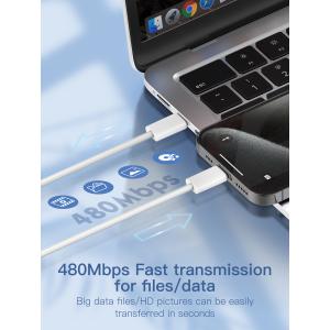 LDNIO καλώδιο USB-C LC901C, 65W PD, 480Mbps, 1m, λευκό | eLabstore.gr LDNIO καλώδιο USB-C LC901C, 65W PD, 480Mbps, 1m, λευκό | Καλώδια - Αντάπτορες | elabstore.gr