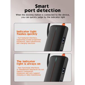 LDNIO docking station DS-26U, 6 θυρών, USB-C σύνδεση, 4K, 100W PD, λευκό | eLabstore.gr