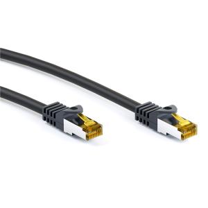 GOOBAY καλώδιο δικτύου 91617, CAT 7 S/FTP, 500 MHz, CU, 3m, μαύρο | Καλώδια - Αντάπτορες | elabstore.gr