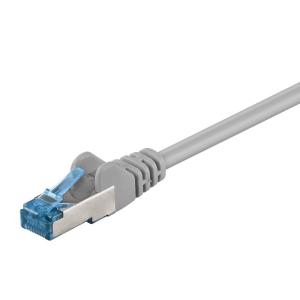 GOOBAY καλώδιο δικτύου 94137, CAT 6A S/FTP, 500 MHz, CU, 0.25m, γκρι | Καλώδια - Αντάπτορες | elabstore.gr