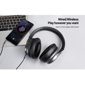 CELEBRAT headphones A33, ασύρματα & ενσύρματα, ANC, 40mm, 300mAh, μαύρα | Αξεσουάρ κινητών | elabstore.gr