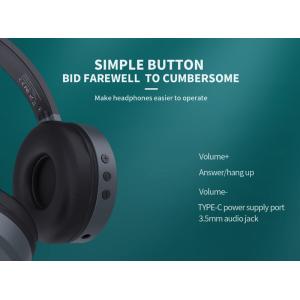 YISON headphones B5, ασύρματα & ενσύρματα, 40mm, 300mAh, μαύρα | Αξεσουάρ κινητών | elabstore.gr